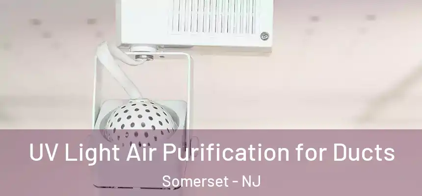  UV Light Air Purification for Ducts Somerset - NJ